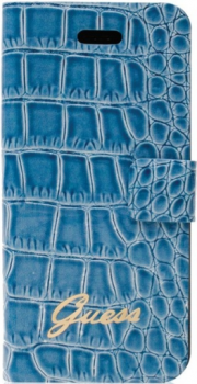 Чехол Guess для iPhone 5 Book Croco Blue Чехол Guess для iPhone 5 Book Croco Blue